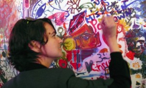 Maren paints